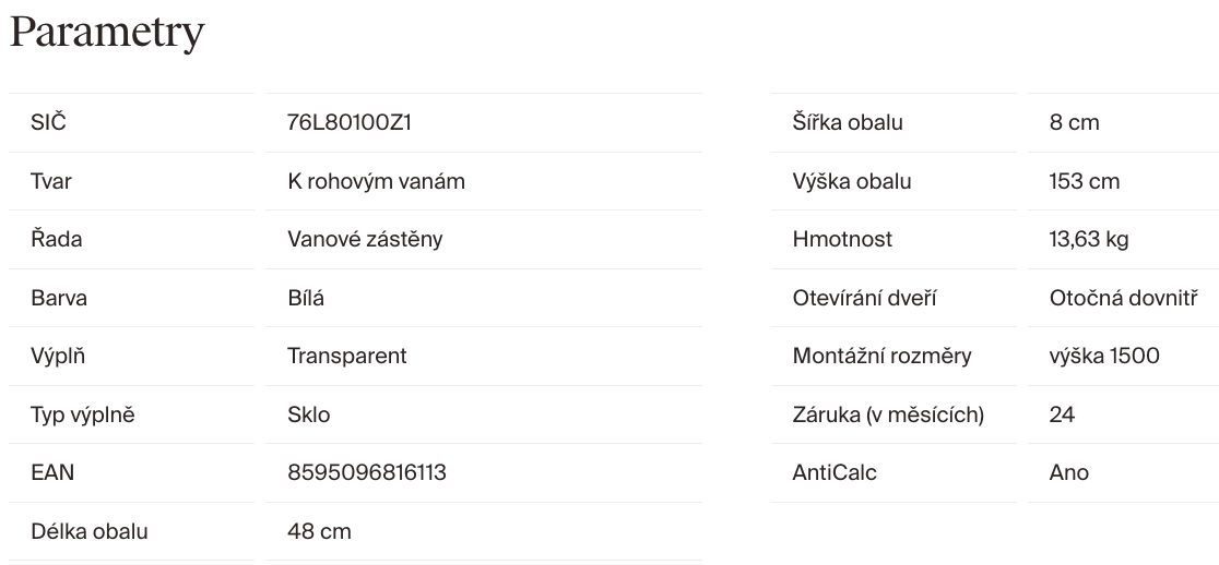 ravak-vsk2-150-parametry